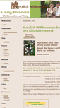 Mobile Screenshot of kinzigbrennerei.de